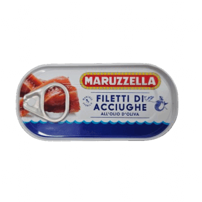 Filetti di acciughe Maruzzella olio d'oliva / File hamsii in ulei de masline 48 gr