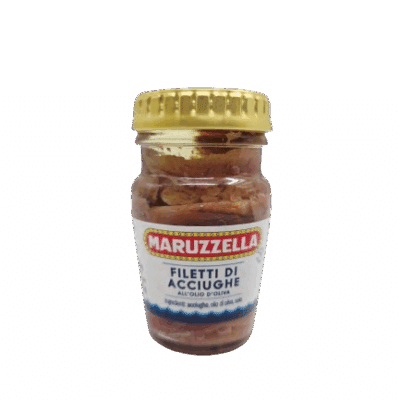 Filetti di acciughe Maruzzella olio d'oliva / File hamsii in ulei de masline 80 gr