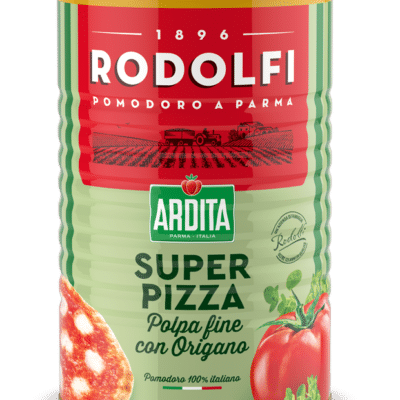 Polpa superpizza condimentat cu oregano 4.050 kg.