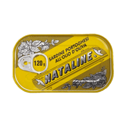 Sardine portoghesi Nataline all'olio d'oliva / Sardine in ulei de masline 120 gr
