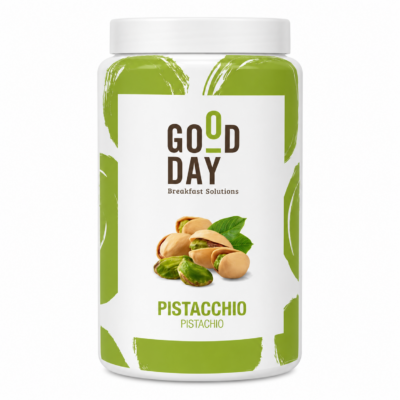Cremă de fistic Good Day Pistacchio 1,5 kg pentru croissante