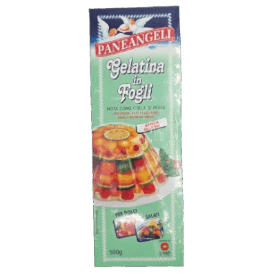 Gelatina foi / Gelatina Fogli PANEANGELI 500 gr